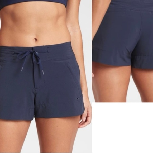 Athleta Pants - Athleta Shorts Hudson Board short Navy 14